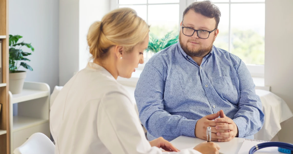 Male hormone health consultation for low energy and weight changes by Luna Med Spa in Brookfield, WI